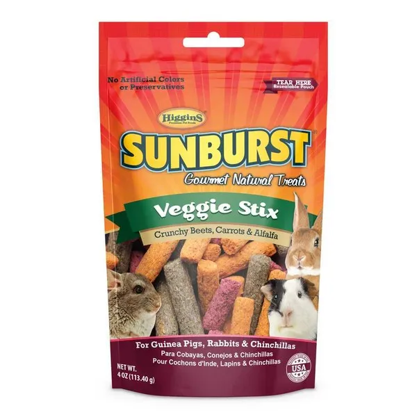 4 oz. Higgins Sunburst Veggie Stix - Treats